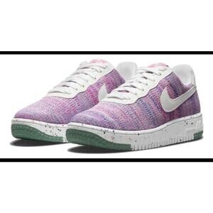 Nike Women's Size 5 Air Force 1 Crater Flyknit Sneakers DC7273-500